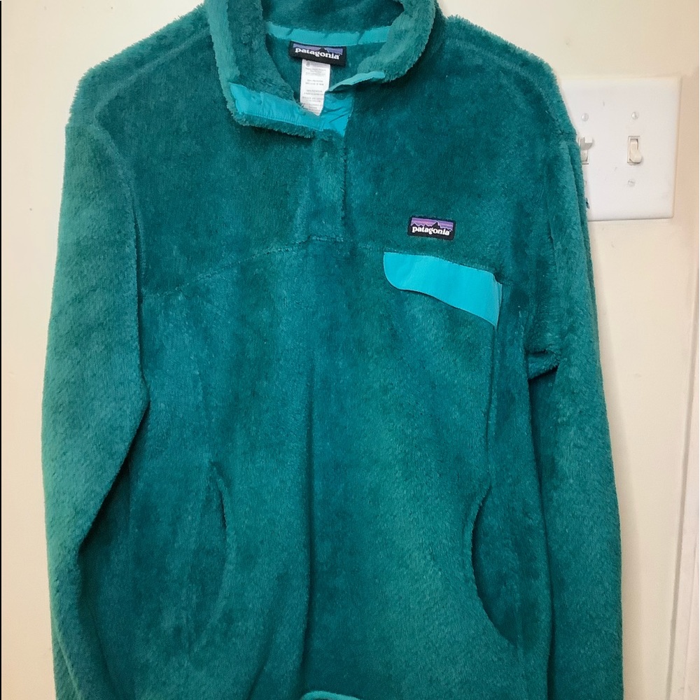 Green Patagonia 3/4 Zip